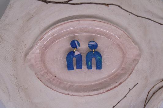 Blue and Pink Arches